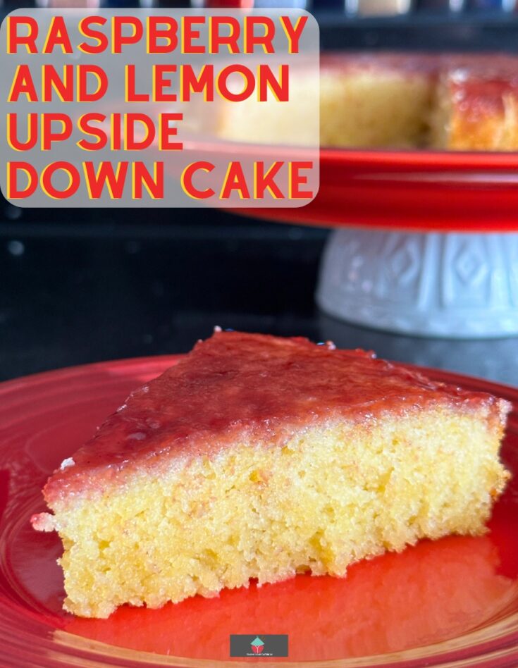Raspberry and Lemon Upside Down CakeH
