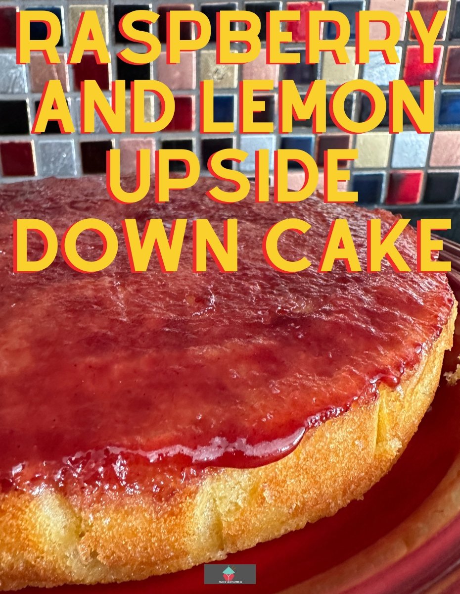 Raspberry and Lemon Upside Down Cake. Deliciously refreshing lemon upside down cake recipe, fluffy lemon sponge with a layer of sharp raspberry jam to give a great combination. A great cake recipe, perfect for afternoon tea or a party.