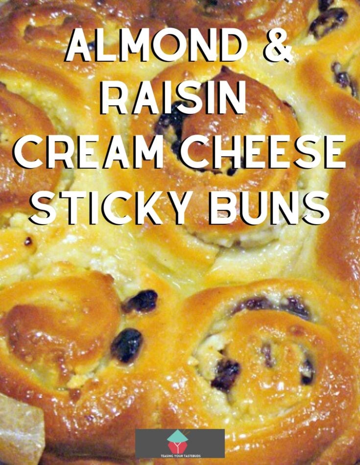 Almond Raisin Cream Cheese Sticky BunsP1