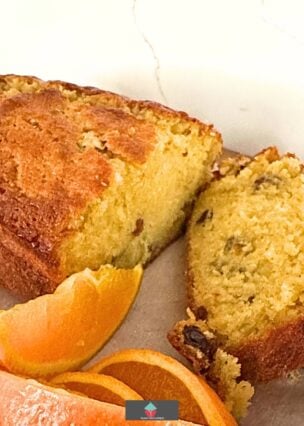 Best Orange & Fruit Pound Cake recipe, buttery, flavorful, moist cake. Simple & Easy recipe to give you a perfectly soft, rich, delicious traditional homemade orange pound loaf cake.