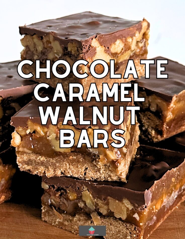 Chocolate Caramel Walnut BarsP1